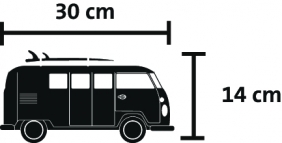 Ravensburger, Puzzle 3D: Volkswagen T1 (125166)