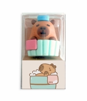 Gumka do mazania 3D Kapibara kąpiel