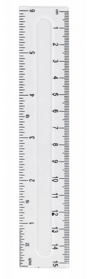 Linijka, 15 cm