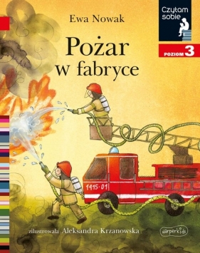 Pożar w fabryce. Czytam sobie. Poziom 3 - Ewa Nowak