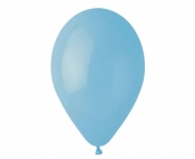 Balon gumowy Godan pastelowe, jasnoniebieskie / 50szt. niebieski jasny 330 mm 13cal (GM120/72)