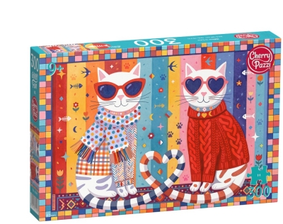 <img src='https://webimage.pl/pics/167/0/d5903728710167.jpg' style='height:440px' /> Puzzle 300 CherryPazzi Kittens in Love 10167