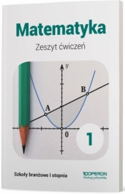 Matematyka. Klasa 1. Zeszyt ćwiczeń. Szkoła branżowa I stopnia
