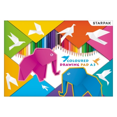 Blok rysunkowy Starpak A3 (różne) 20 (170793)
