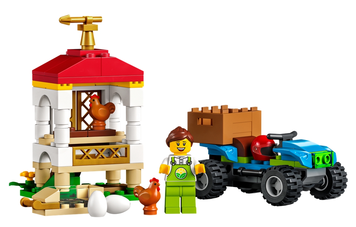 LEGO City: Kurnik z kurczakami (60344)