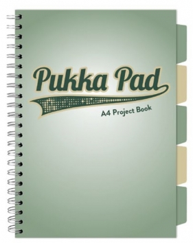 Kołozeszyt Pukka Pad Project Book A4 - Sage