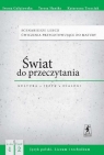 J.Polski LO Świat do przeczytania 1/2 Scenariusze Iwona Gałężewska, Teresa Hantke, Katarzyna Trzeci