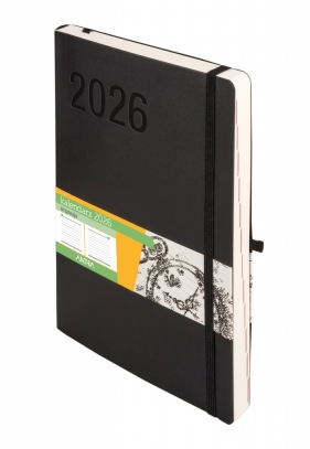 Kalendarz 2026 Impresja B5 DNS - Czarny