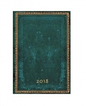 Kalendarz książkowy midi 2018 12M Viridian