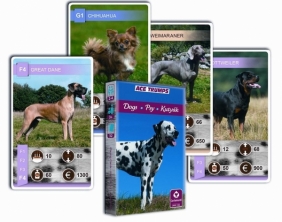 Animal Trumps Dogs Karty do gry