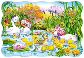 30x PUZZLE KARTONOWE BRZYDKIE KACZĄTKO WIEK 3+