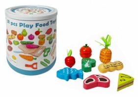 Owoce/Warzywa do krojenia drewniane w wiaderku