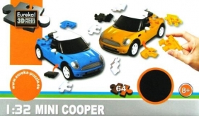 Puzzle 3D Cars: Mini Cooper - poziom 4/4 (105196)