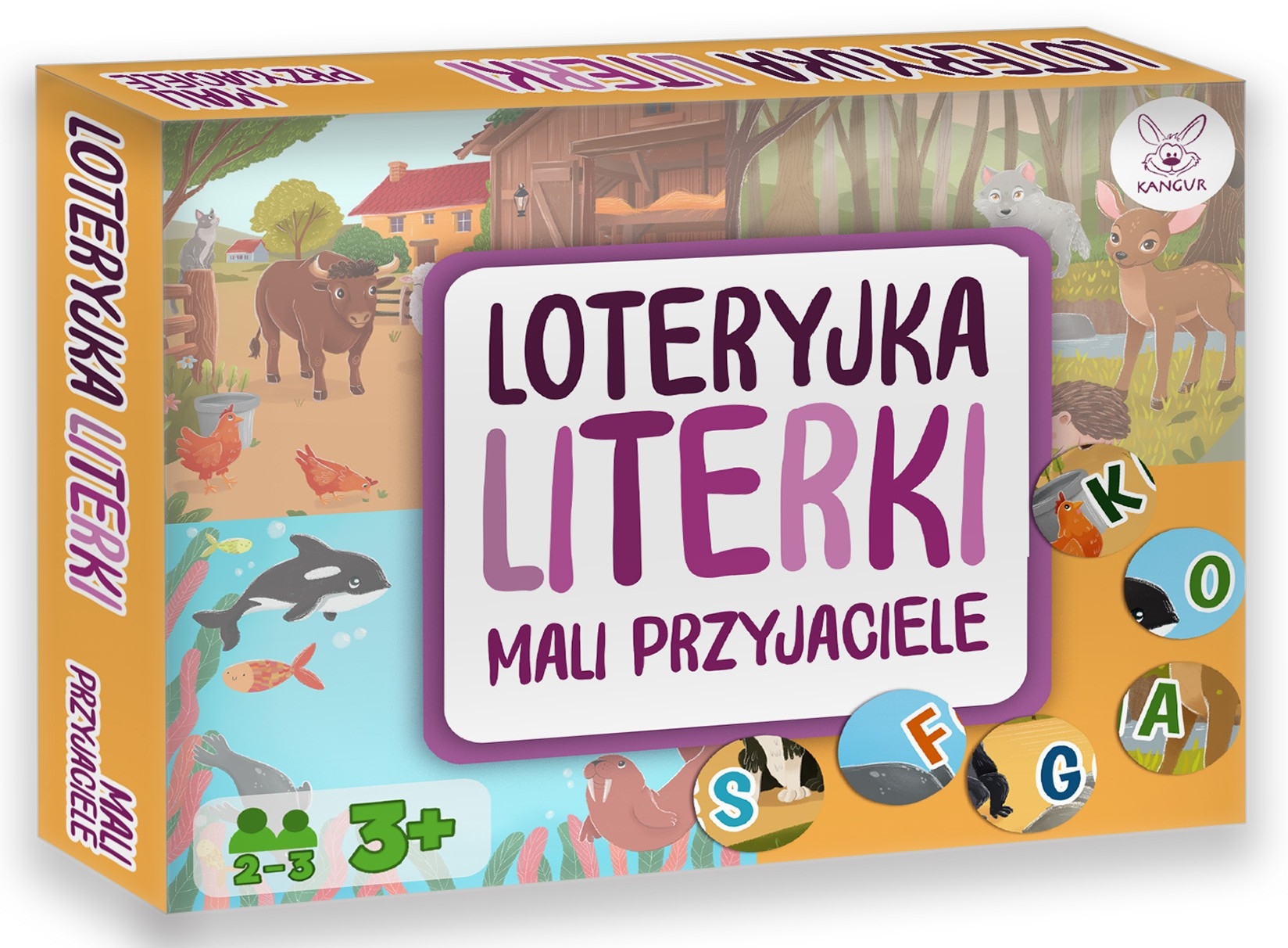 Loteryjka Literki -  Mali Przyjaciele