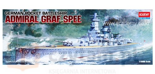 ACADEMY Battleship Admiral Graf Spee (14103)