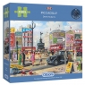 Gibsons, Puzzle 250 XL: Piccadilly, Londyn (G2716) Derek Roberts