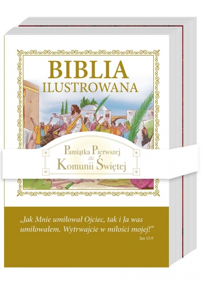 Pakiet: Biblia Ilustrowana / Pamiątka Pierwszej Komunii Świętej