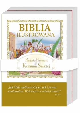 Pakiet: Biblia Ilustrowana / Pamiątka Pierwszej Komunii Świętej - Opracowanie zbiorowe