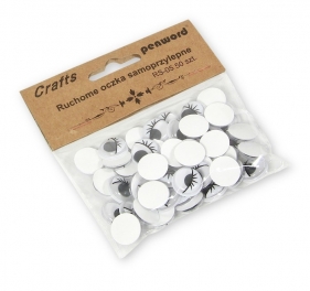 Ruchome oczka samoprzylepne 70x108mm 50szt