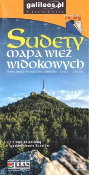 Sudety mapa wież widokowych 1:200 000 - Opracowanie zbiorowe