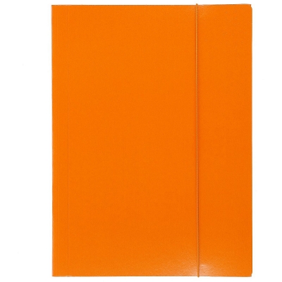 Teczka kartonowa na gumkę VauPe Eco A4 - pomarańczowa (319/16)