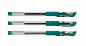 Długopis żelowy Fandy zielony (12szt)