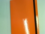 Teczki z gumką Vaupe CARIBIC BOX A4 pomarańczowy (341/16)