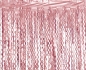 Kurtyna Spirale, metaliczna różowo-złota, 100x200 cm