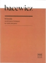 III Sonata na skrzypce i fortepian Grażyna Bacewicz