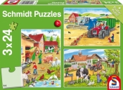 Puzzle 3x24: Praca na wsi (106591)