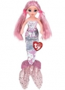 Ty Mermaids: Cora - cekinowa różowa syrenka, 45cm (02300)