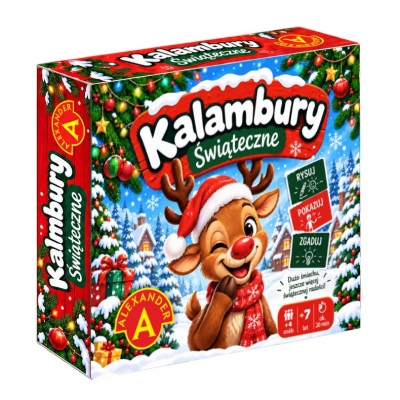 Gra Rodzinne Kalambury Świąteczne