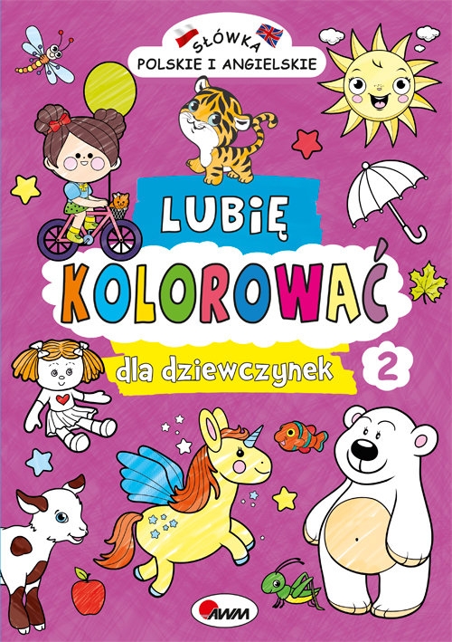 Lubię kolorować dla dziewczynek 2