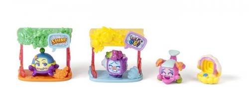 MojiPops Adventure Blister 4 Team Huts