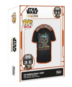 Koszulka Funko Boxed Tee: Star Wars Mandalorian: Mando & Child - M (63416)