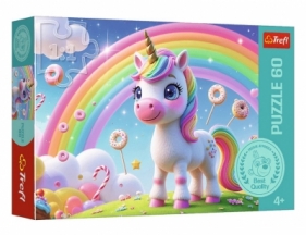 Puzzle 60 Cukierkowy świat