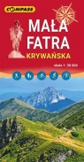 Mapa turystyczna - Mała Fatra Krywańska 1:30 000 praca zbiorowa