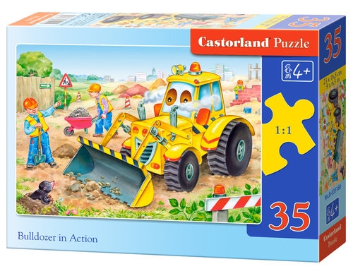 Puzzle Bulldozer in Action 35 elementów (035168)