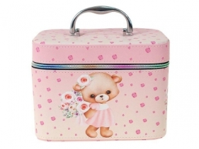 Kuferek L z lusterkiem na zamek 23x18x15cm