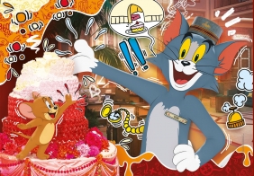 Clementoni, puzzle SuperColor 104: Tom&Jerry (27516)