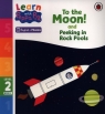 Learn with Peppa Phonics Level 2 Book 5 - To the Moon! and Peeking in Rock Pools