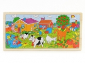 Układanka Puzzle - Farma 45x22x0,5
