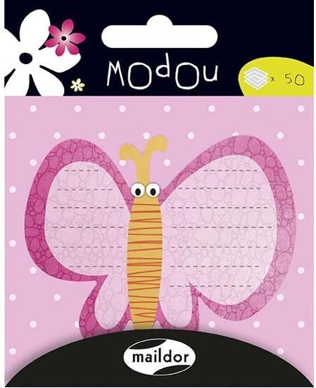 Karteczki samoprzylepne Motyl