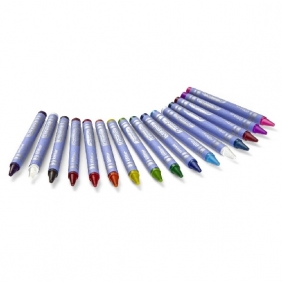 Kredki brokatowe Crayola, 16 kolorów (52-3716)