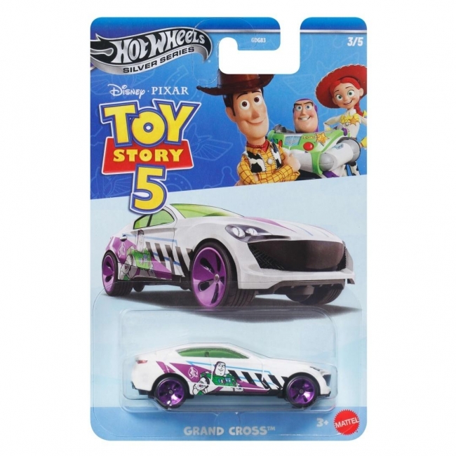 Hot Wheels Silver Toy Story 5 Grand Cross