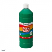 Farba tempera Creall Basic Color 1000ml - ciemnozielony nr 16