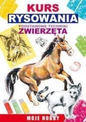Kurs rysowania. Podstawowe techniki. Zwierzęta - Mateusz Jagielski