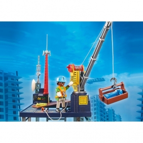 Playmobil City Action: Starter Pack - Plac budowy z wciągarką linową (70816)