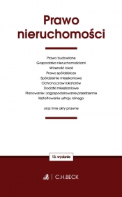 Prawo nieruchomości oraz ustawy towarzyszące
