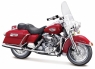 Model Motocykl Harley-Davidson 1999 FLHR Road King bordo 1/18 (10139360/77716)